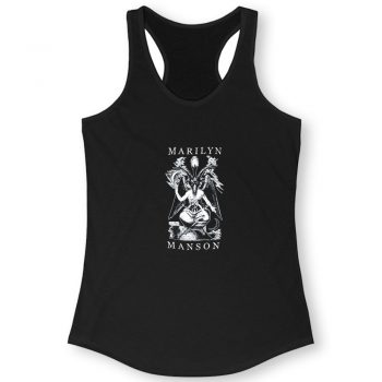 Marilyn Manson Quote Women Racerback