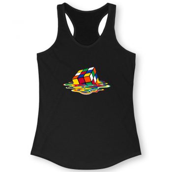 Melting Cube Women Racerback