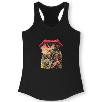 Metallica Four Horsemen Pushead Women Racerback