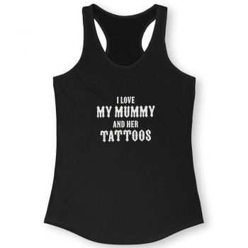 Metallimonsters Mummys Tattoos Women Racerback