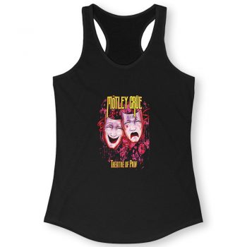 Motley Crue Theater Of Pain Women Racerback