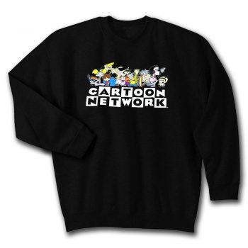 New Cartoon Network 90s Character Squad Mens Vintage Retro Quote Unisex Sweatshirt