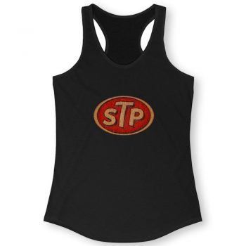 New Stp Rusty Sign Logo Quote Women Racerback