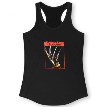 Nightmare On Elm Street Mens Freddy Krueger Razor Glove Hand Women Racerback