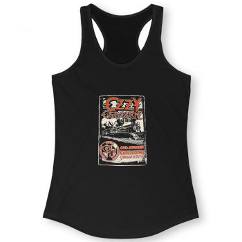 Ozzy Osbourne Crazy Train Women Racerback