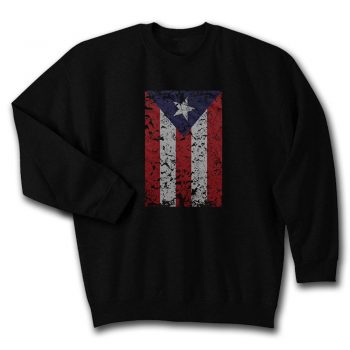 Puerto Rico Rican Beisbol Futbol Flag Quote Unisex Sweatshirt