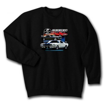 Shelby 69 Ford 65 Cobra Classic Vintage 1966 Muscle Cars Cars And Trucks Quote Unisex Sweatshirt