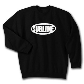 Sublime Bubble Oval Logo Unisex Sweatshirt