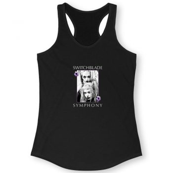 Switchblade Symphony Gothic 90s Quote Women Racerback