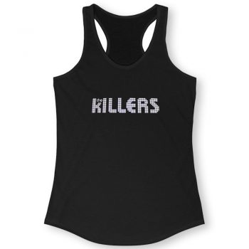 The Killers Rock Band Women Racerback