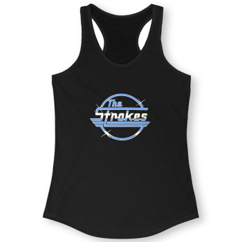 The Strokes Rock Band Women Racerback
