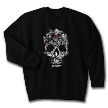 The Walking Dead Twd Walker Skull Negan Rick Michonne Daryl Walkers Unisex Sweatshirt