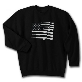 United States Of America American Flag 2nd Amendment Unisex Sweatshirt