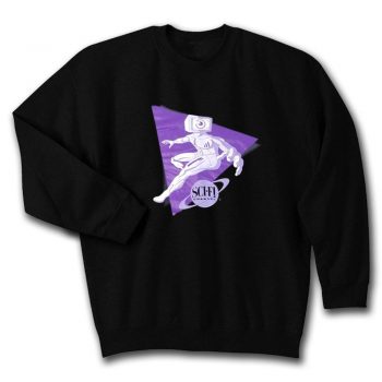 Vintage Single Stitch Beefy T Anime Style 90s Sci Fi Channel Unisex Sweatshirt