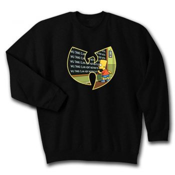 Wu Tang Clan Bart Simpson Unisex Sweatshirt