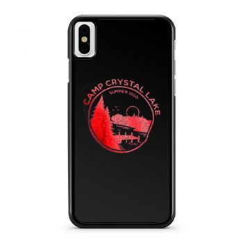 1980 Camp Crystal Lake Counselor iPhone X Case iPhone XS Case iPhone XR Case iPhone XS Max Case