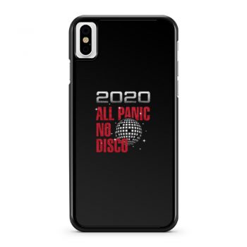 2020 All Panic No Disco iPhone X Case iPhone XS Case iPhone XR Case iPhone XS Max Case