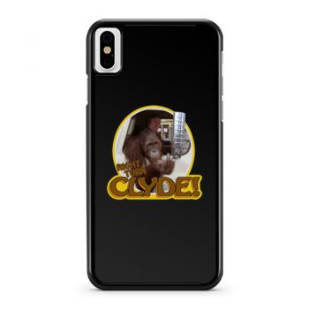 70s Eastwood Classic Every Which Way But Loose Right Turn Clyde iPhone X Case iPhone XS Case iPhone XR Case iPhone XS Max Case