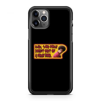 70s Kung Fu Classic Enter The Dragon Jim Kelly Comic Book iPhone 11 Case iPhone 11 Pro Case iPhone 11 Pro Max Case
