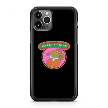 70s Pop Culture Classic Sweet Pickles Worried Walrus iPhone 11 Case iPhone 11 Pro Case iPhone 11 Pro Max Case