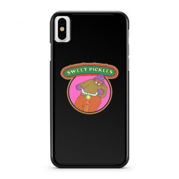 70s Pop Culture Classic Sweet Pickles Worried Walrus iPhone X Case iPhone XS Case iPhone XR Case iPhone XS Max Case