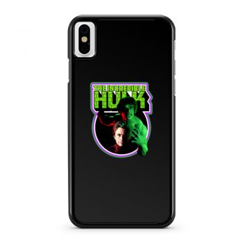 70s Tv Classic The Incredible Hulk Poster Art iPhone X Case iPhone XS Case iPhone XR Case iPhone XS Max Case