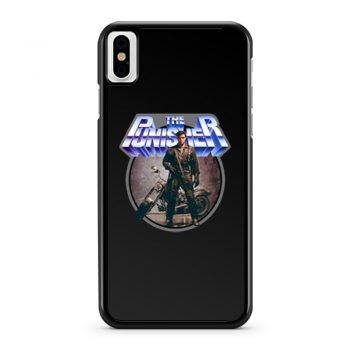80s Comic Classic The Punisher Poster Art iPhone X Case iPhone XS Case iPhone XR Case iPhone XS Max Case