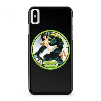 80s Wes Craven Classic Swamp Thing iPhone X Case iPhone XS Case iPhone XR Case iPhone XS Max Case