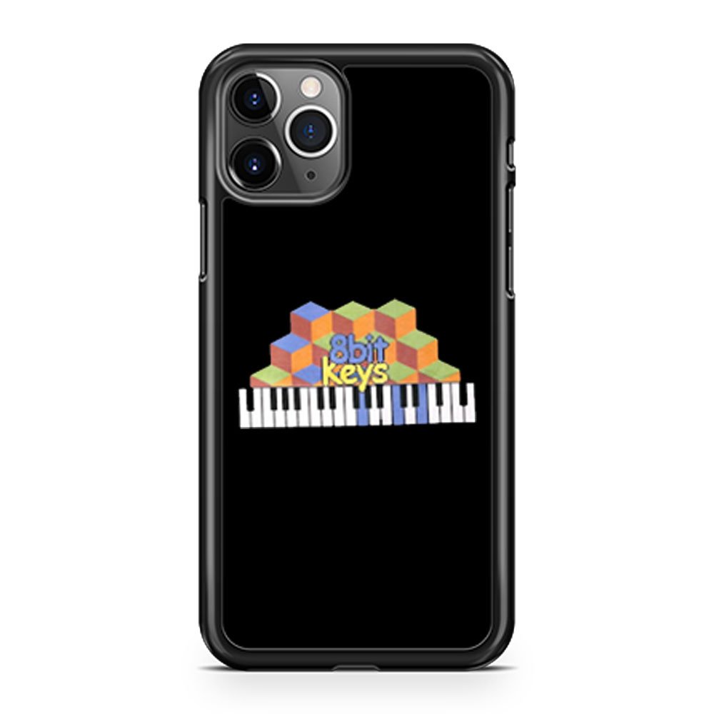 8bit Keys Piano Classic Retro iPhone 11 Case iPhone 11 Pro Case iPhone 11 Pro Max Case