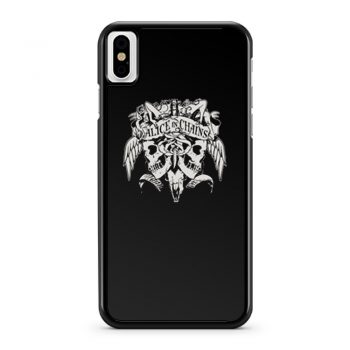 ALICE IN CHAINS SKULLS iPhone X Case iPhone XS Case iPhone XR Case iPhone XS Max Case