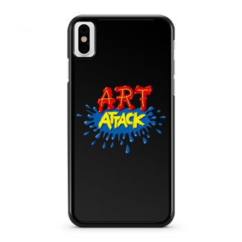 ART ATTACK iPhone X Case iPhone XS Case iPhone XR Case iPhone XS Max Case