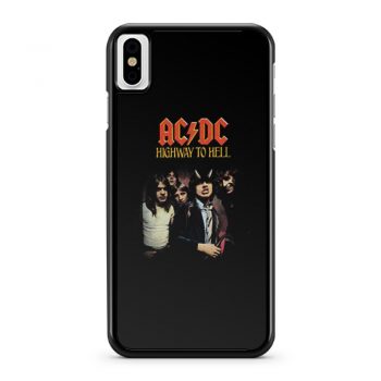 Ac Dc Highway To Hell iPhone X Case iPhone XS Case iPhone XR Case iPhone XS Max Case