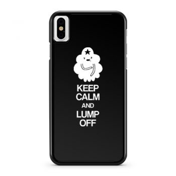 Adventure Time Keep Calm And Lump Of iPhone X Case iPhone XS Case iPhone XR Case iPhone XS Max Case