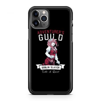 Adventurers Guild Girl Goblin Slayer iPhone 11 Case iPhone 11 Pro Case iPhone 11 Pro Max Case