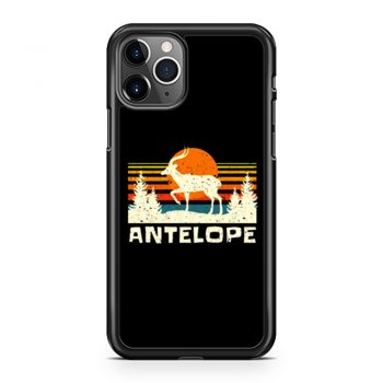 African Antelope Retro Wildlife Lover iPhone 11 Case iPhone 11 Pro Case iPhone 11 Pro Max Case