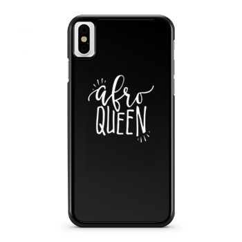 Afro Queen iPhone X Case iPhone XS Case iPhone XR Case iPhone XS Max Case