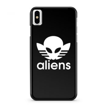 Aliens Logo Humorous iPhone X Case iPhone XS Case iPhone XR Case iPhone XS Max Case