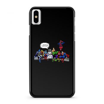 And Thats How I Saved The World Jesus Avengers Superheroes iPhone X Case iPhone XS Case iPhone XR Case iPhone XS Max Case