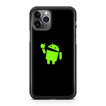 Android Eats Apple iPhone 11 Case iPhone 11 Pro Case iPhone 11 Pro Max Case