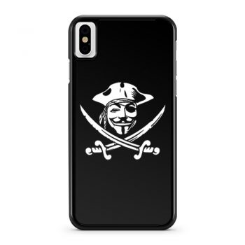 Anonymous Pirate iPhone X Case iPhone XS Case iPhone XR Case iPhone XS Max Case
