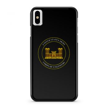 Army Corps Of Engineers Usace iPhone X Case iPhone XS Case iPhone XR Case iPhone XS Max Case