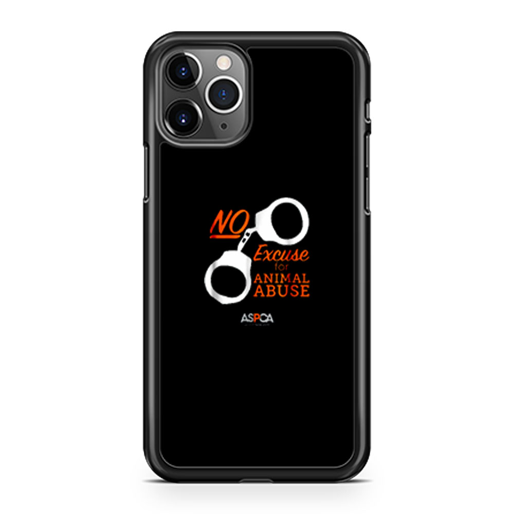 Aspca Retro Dark No Excuse iPhone 11 Case iPhone 11 Pro Case iPhone 11 Pro Max Case