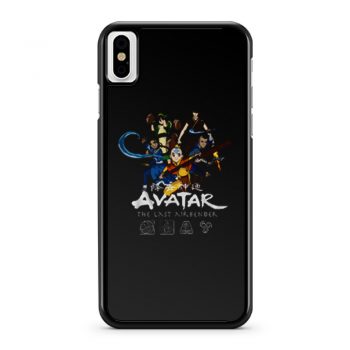 Avatar The Last Airbinder Group iPhone X Case iPhone XS Case iPhone XR Case iPhone XS Max Case