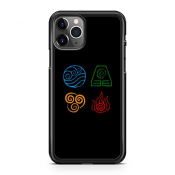 Avatar the last airbender Legend of korra tribe elements print iPhone 11 Case iPhone 11 Pro Case iPhone 11 Pro Max Case