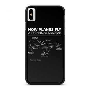 Aviation How Planes Fly Magic iPhone X Case iPhone XS Case iPhone XR Case iPhone XS Max Case