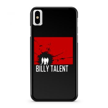 BILLY TALENT Red Square Punk Rock Band iPhone X Case iPhone XS Case iPhone XR Case iPhone XS Max Case