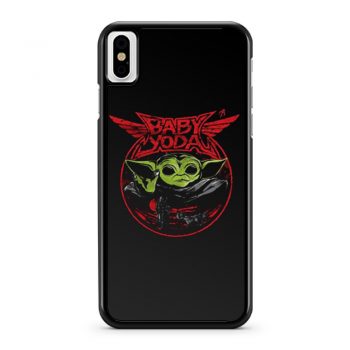 Baby Yoda Metal Heavy Metal Band iPhone X Case iPhone XS Case iPhone XR Case iPhone XS Max Case