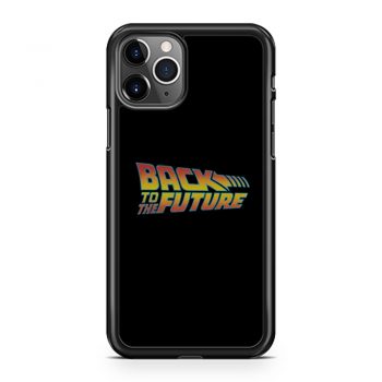 Back To The Future Logo iPhone 11 Case iPhone 11 Pro Case iPhone 11 Pro Max Case