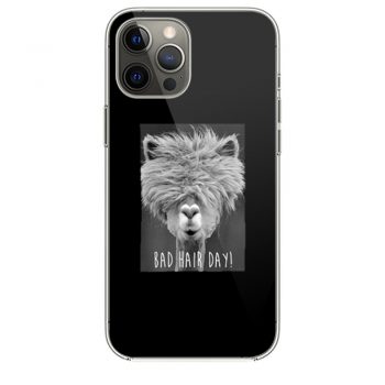 Bad Hair Day Hipster Llama Hipsteri Phone 12 Case i Phone 12 Pro Case i Phone 12 Mini i Phone 12 Pro Max Case