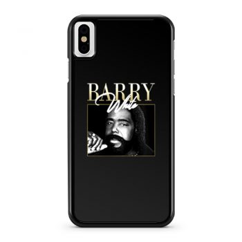 Barry White Vintage 90s Retro iPhone X Case iPhone XS Case iPhone XR Case iPhone XS Max Case
